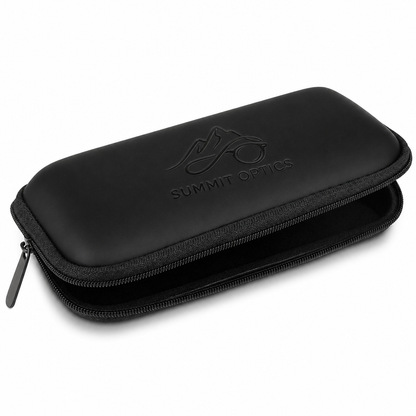 Soft Zip Sunglasses Pouch - Black